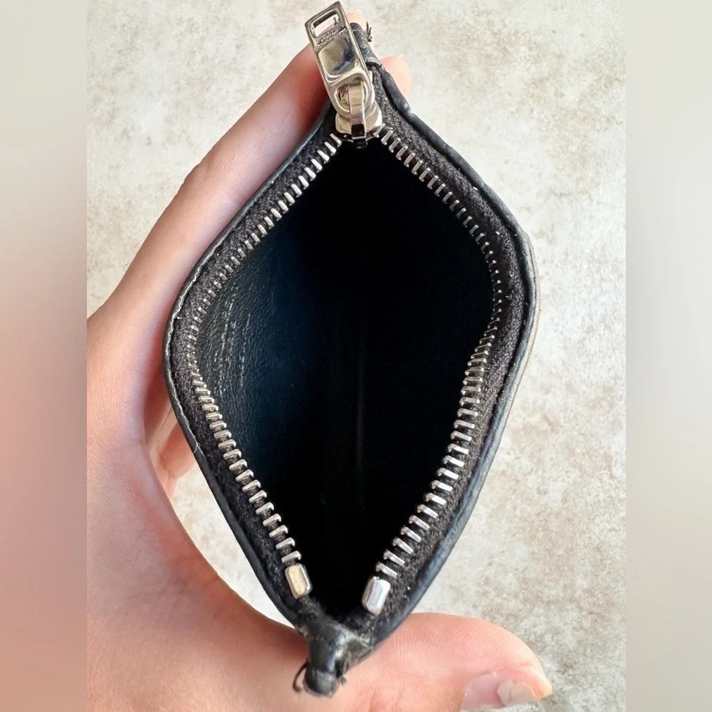 Saint Laurent Leather Card Holder